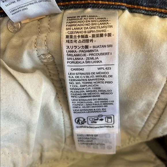 Levi's Ribcage Straight Ankle Women's Jeans Sz 31 - Picture 10 of 14